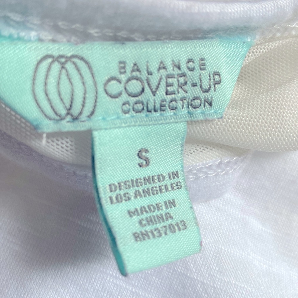 Balance CoverUp Collection‎ White Racerback Tank, Size S - Picture 2 of 6